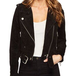 Blank NYC Suede Moto Jacket